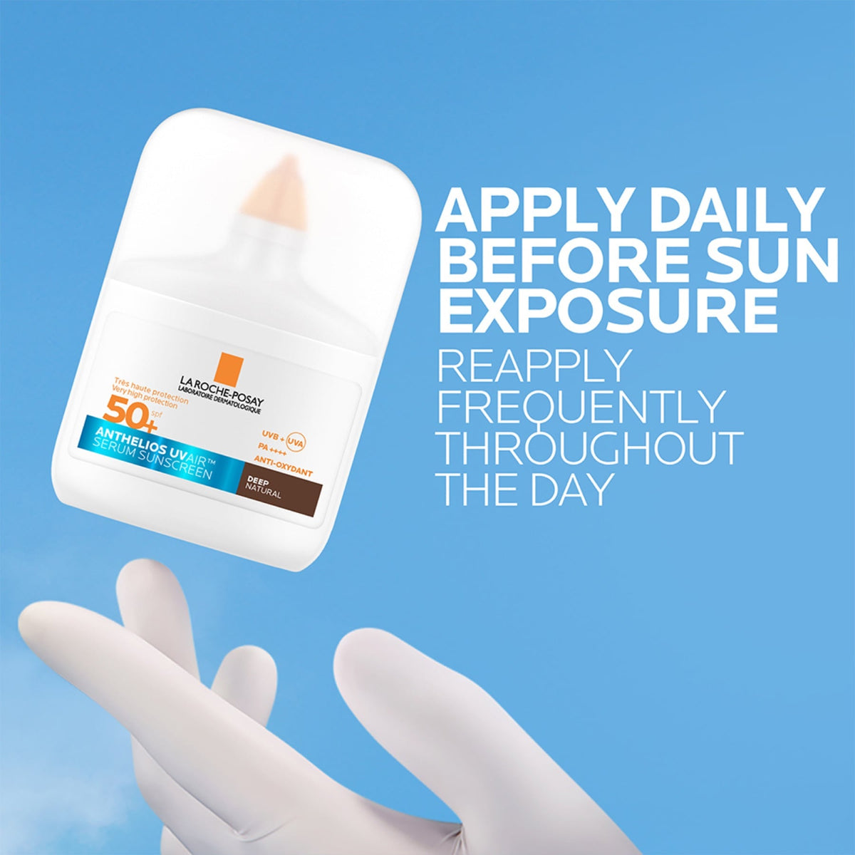 La Roche-posay Anthelios Uvair Daily Spf50+ Dark Complexion 50ml