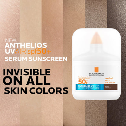 La Roche-posay Anthelios Uvair Daily Spf50+ Dark Complexion 50ml