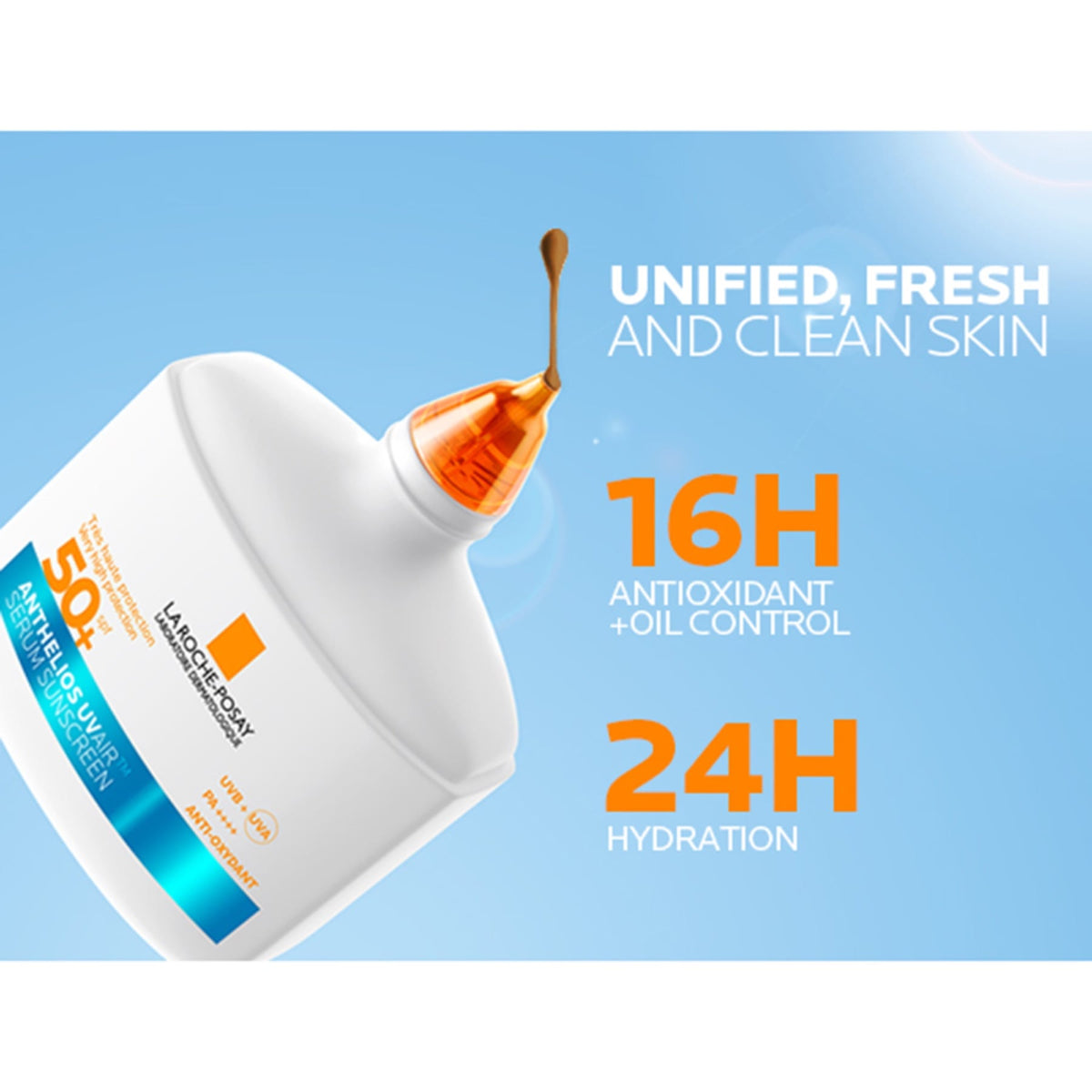 La Roche-posay Anthelios Uvair Daily Spf50+ Dark Complexion 50ml