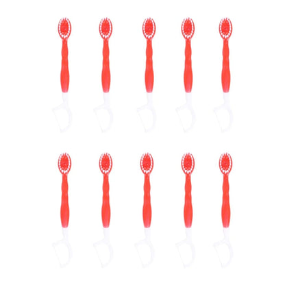 Beauty System 5-in-1 Mini Travel Toothbrush Watermelon 10pcs