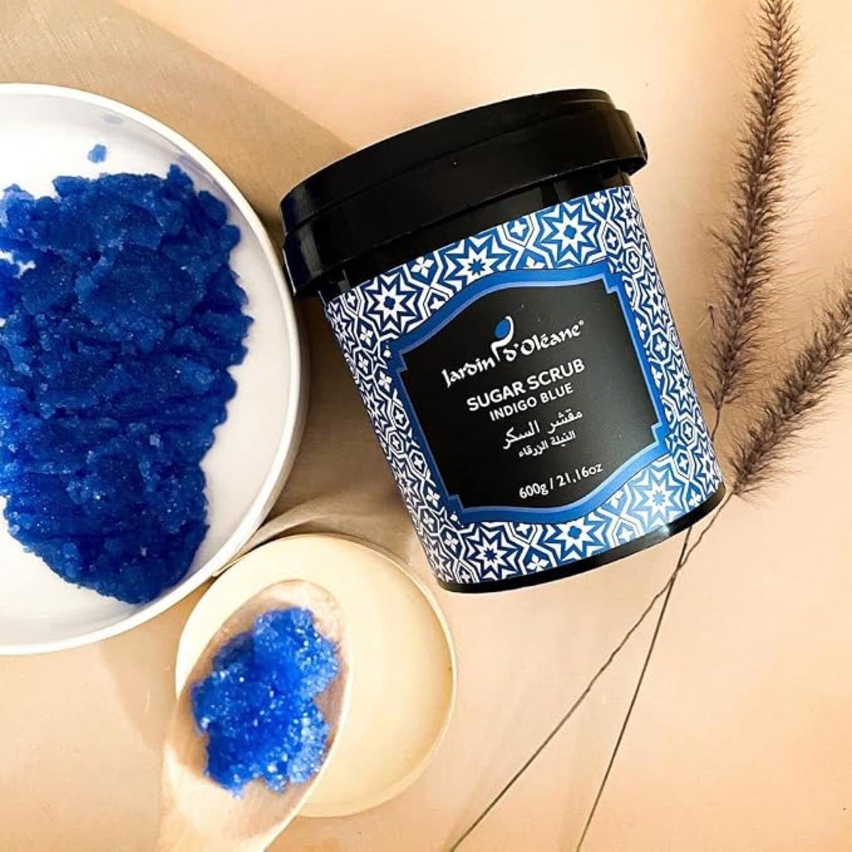 Jardin D'oleane Sugar Scrub Indigo Blue 600g