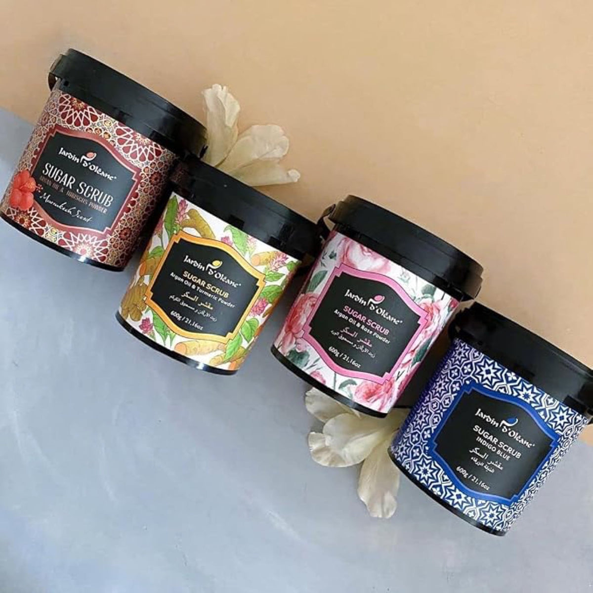 Jardin D'oleane Sugar Scrub Indigo Blue 600g