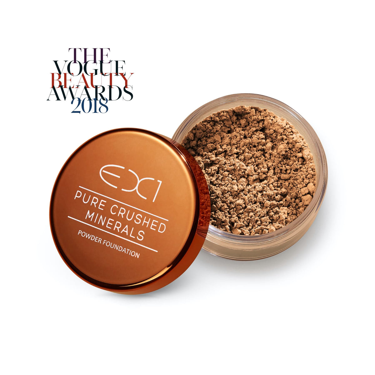 EX1 Pure Crushed Mineral Powder Foundation Matte Finish 8g