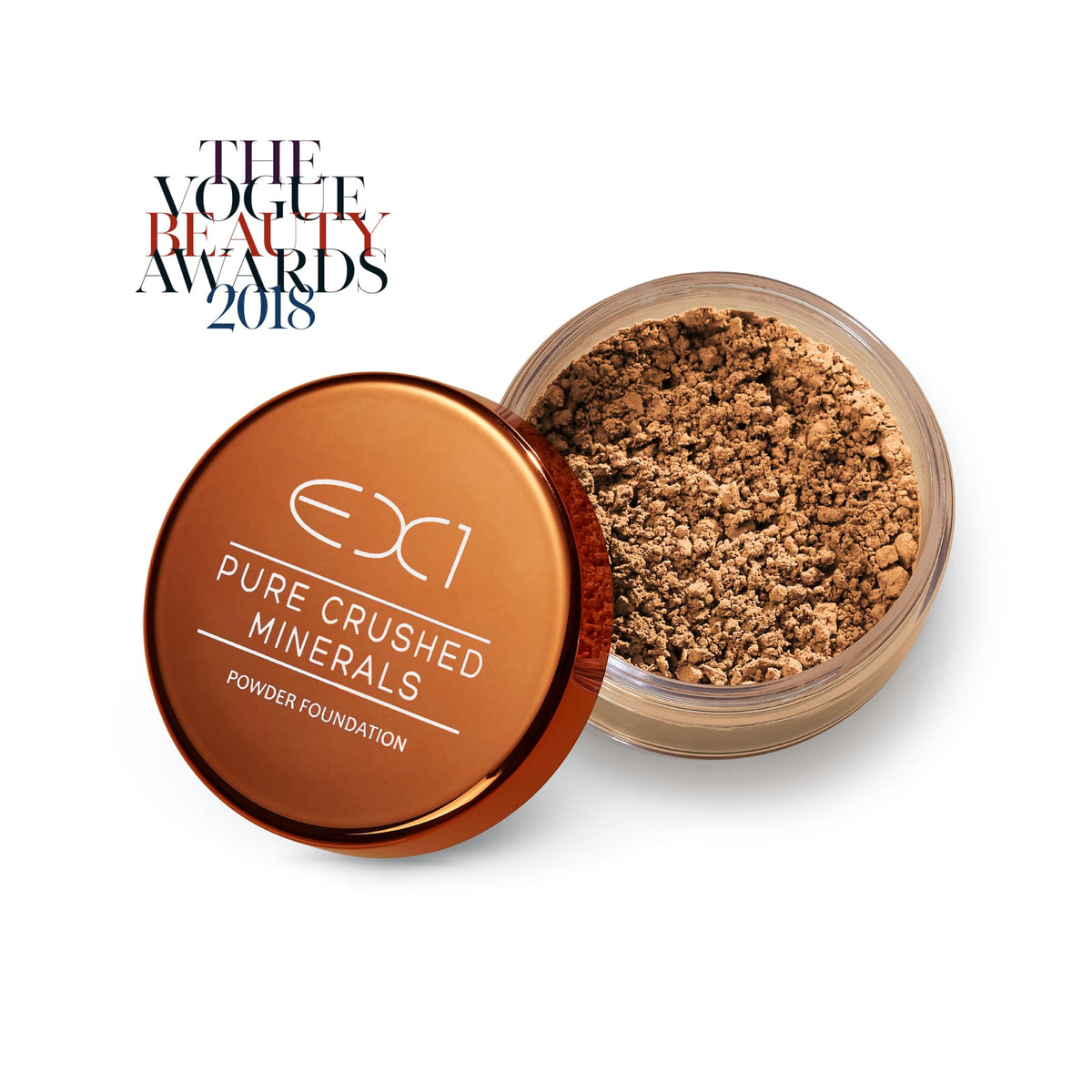 EX1 Pure Crushed Mineral Powder Foundation Matte Finish 8g