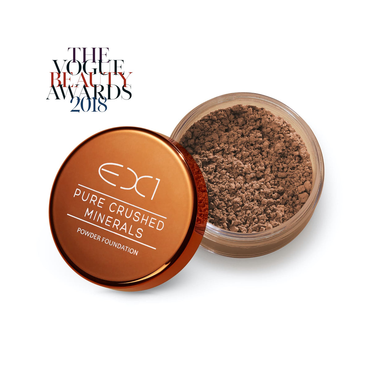 EX1 Pure Crushed Mineral Powder Foundation Matte Finish 8g