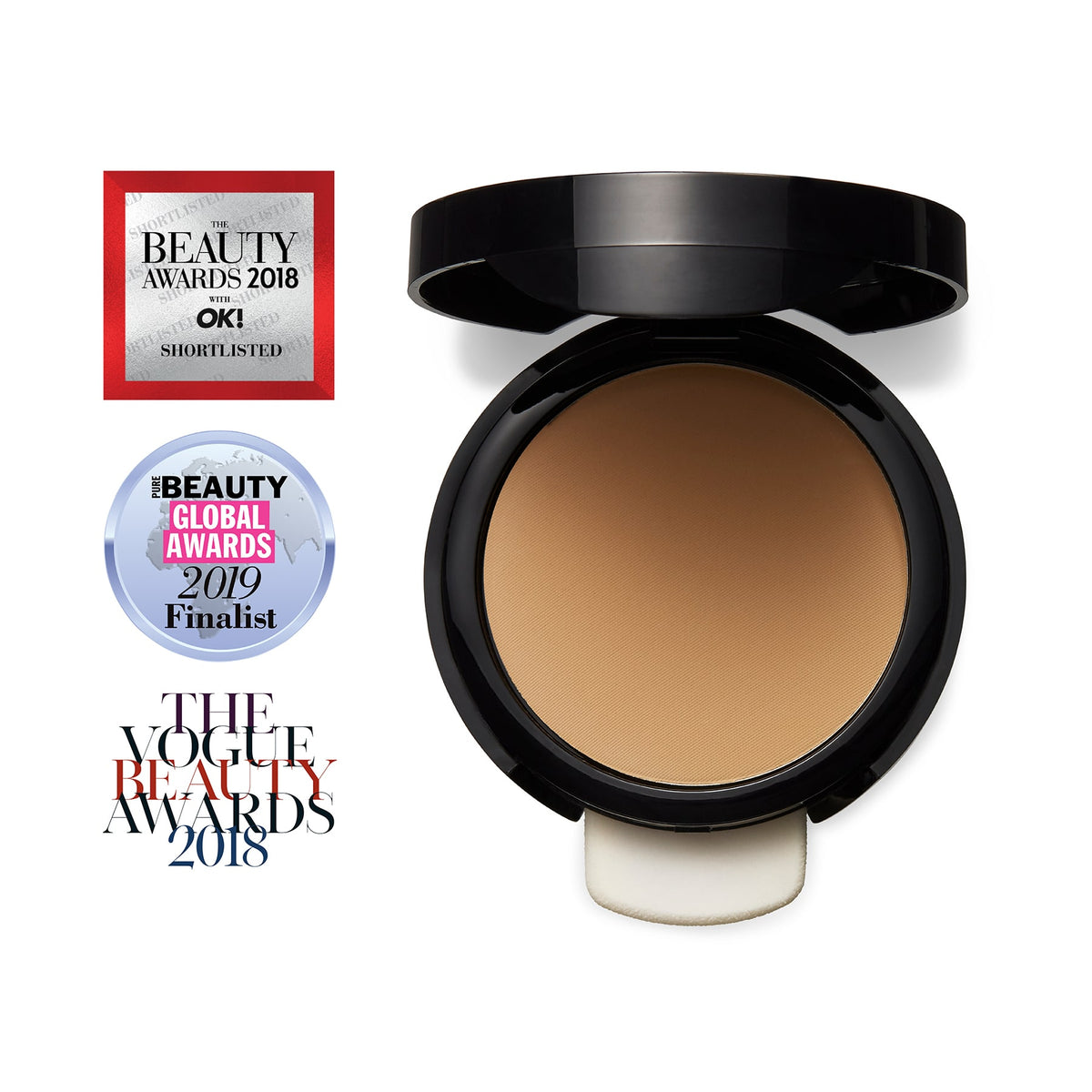 EX1 Invisiwear Compact Powder Natural Finish 9.5g