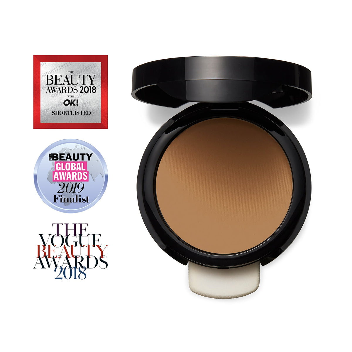 EX1 Invisiwear Compact Powder Natural Finish 9.5g