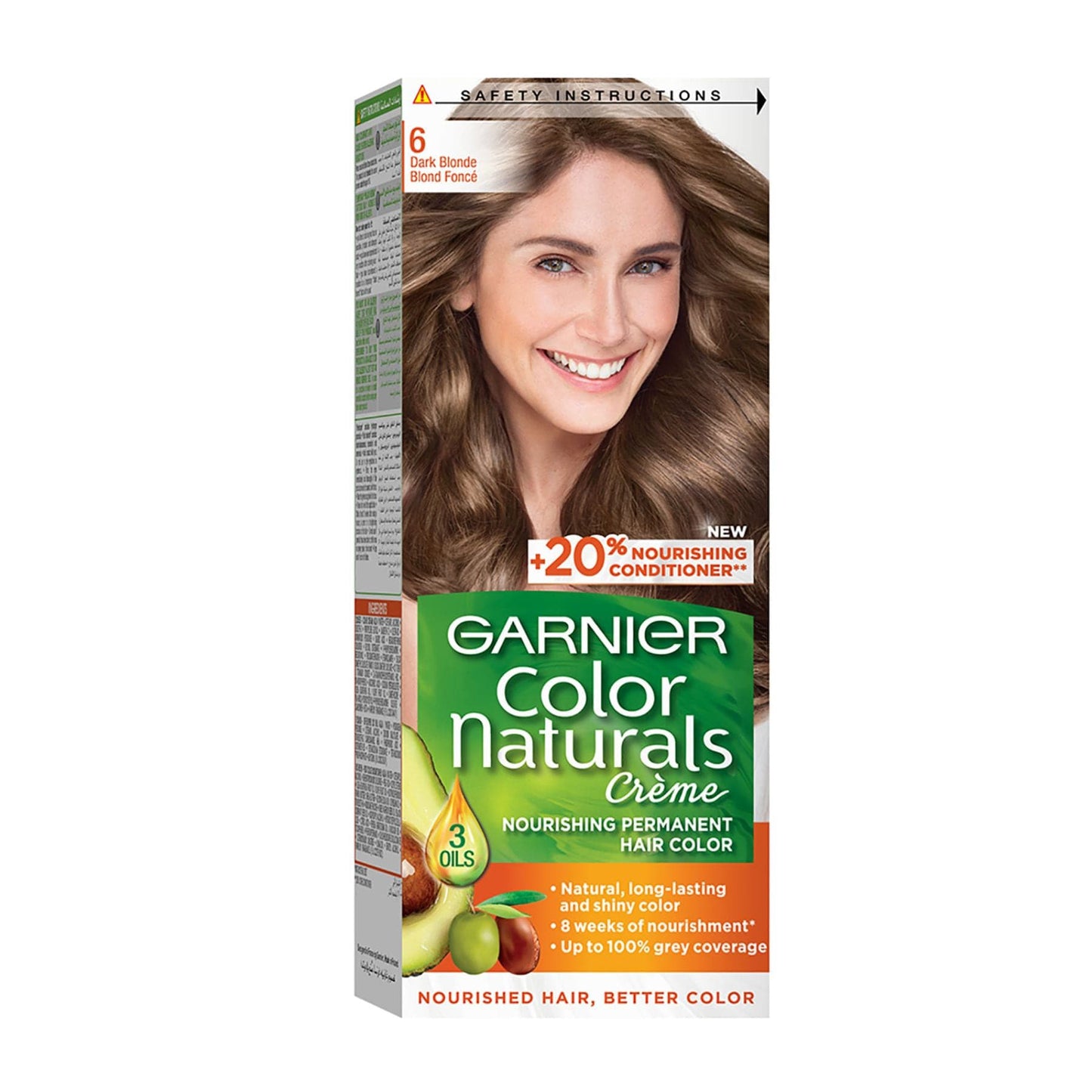 Garnier Colour Naturals Hair Colour 6 Dark Blond