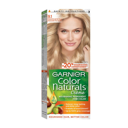Garnier Colour Naturals Hair Colour 9.1 Ash Blond