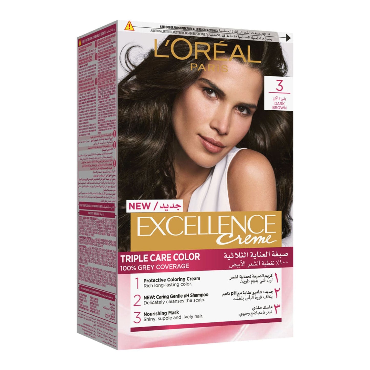 L'Oréal Paris Excellence Crème 3.0 Brown Black 1pkt