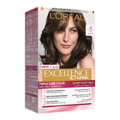 L'Oréal Paris Excellence, 4.0 Brown