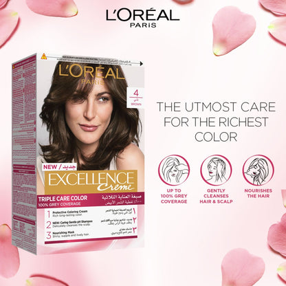 L'Oréal Paris Excellence, 4.0 Brown