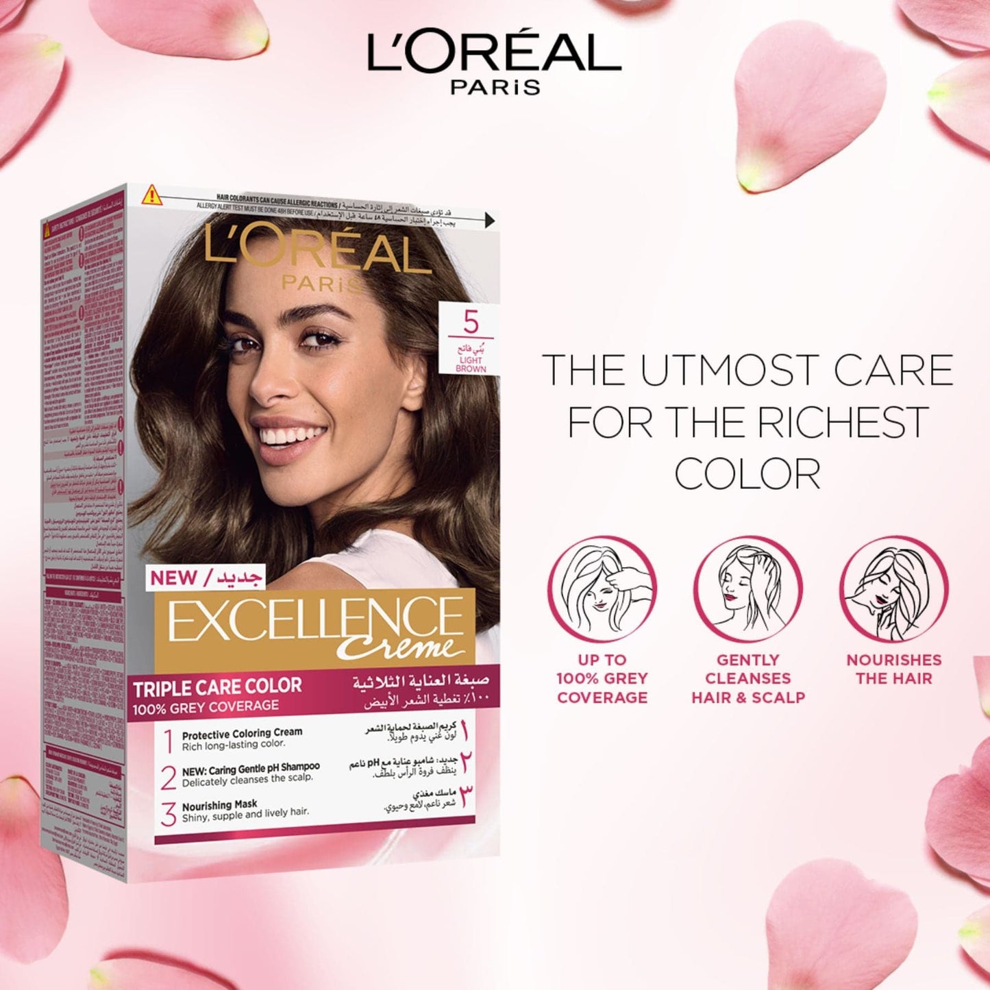 L'Oréal Paris  Excellence, 9.1 Very Light Ash Blonde