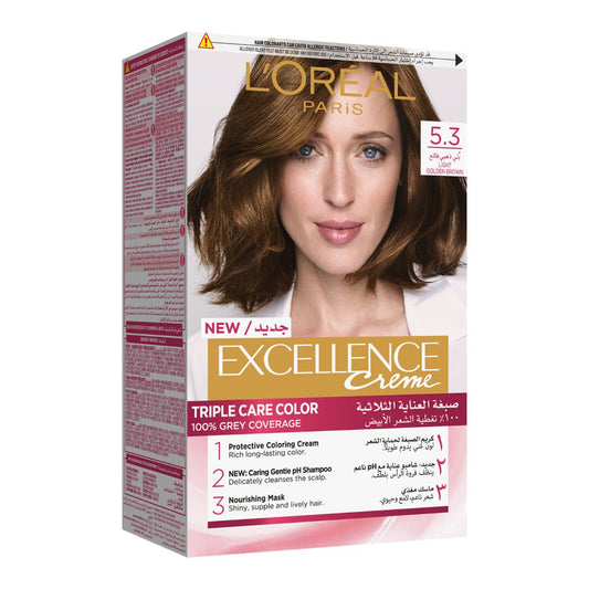 L'Oréal Paris Excellence - 5.3 Light Golden Brown