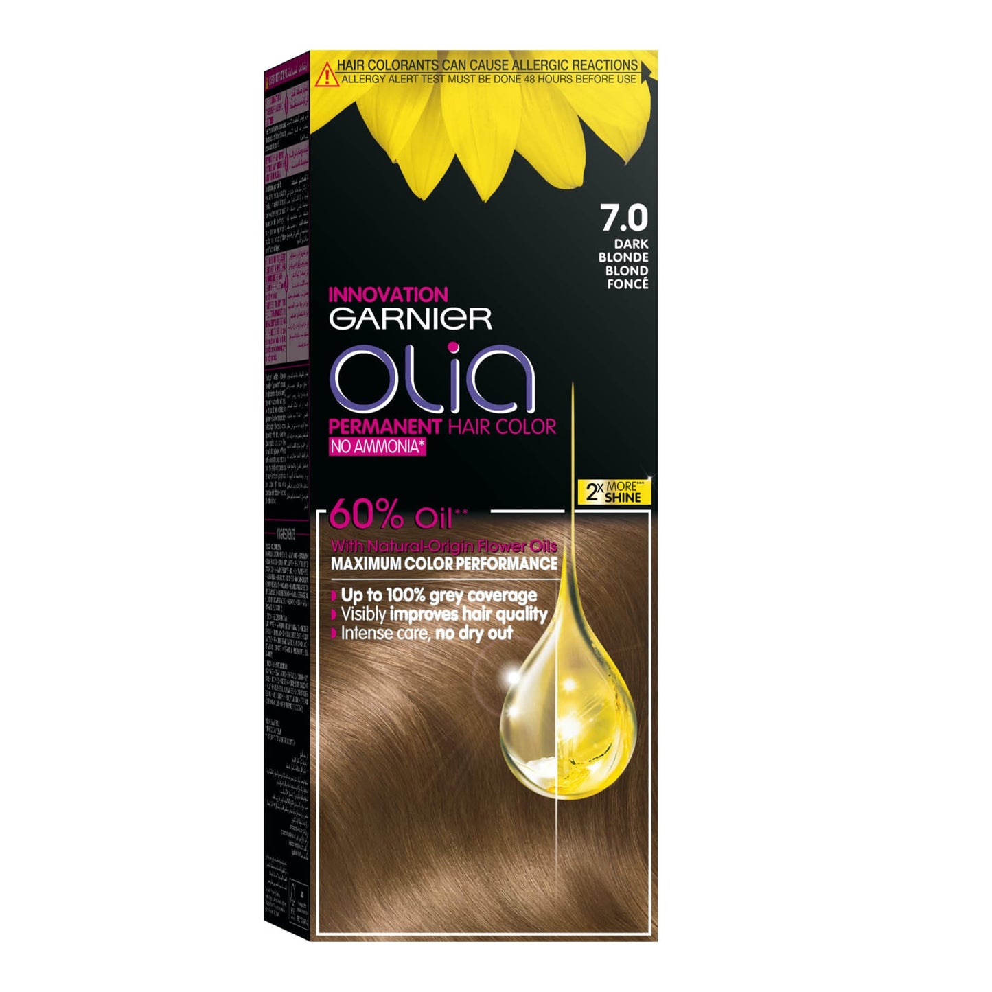 Garnier Olia Ammonia‑free Hair Color 7.0 Dark Blond
