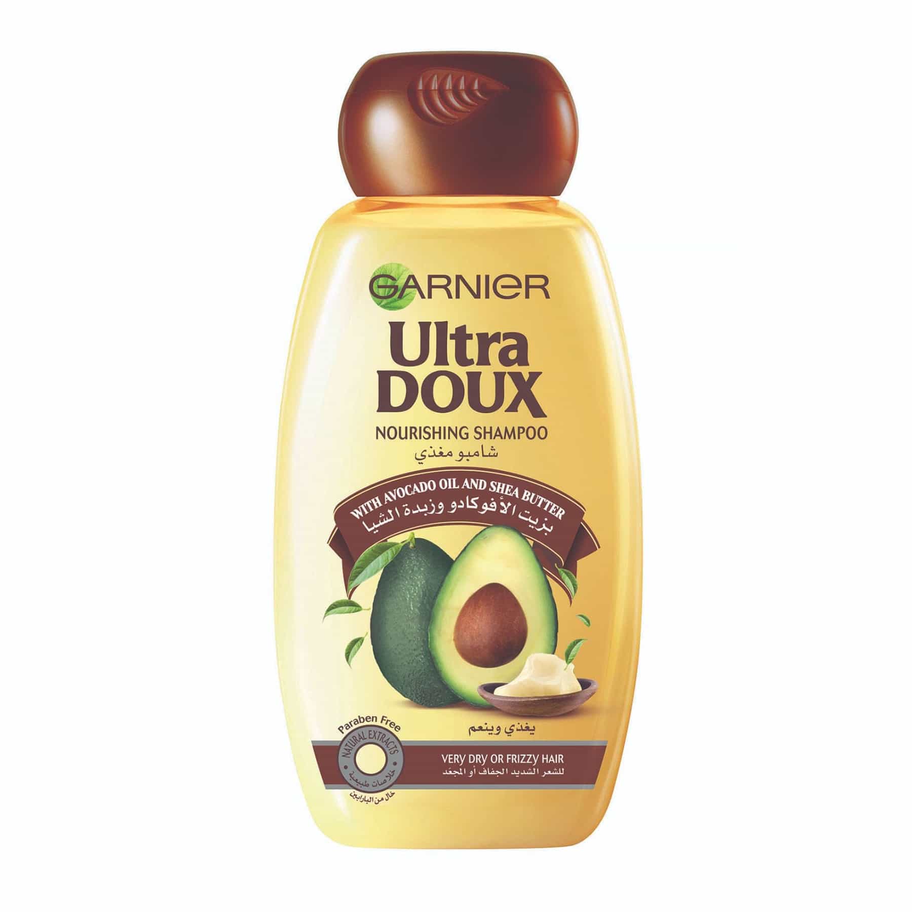 شامبو غارنييه ألترا دو زيت الأفوكادو وزبدة الشيا — Q-BB030-AVOCADO-SHEA