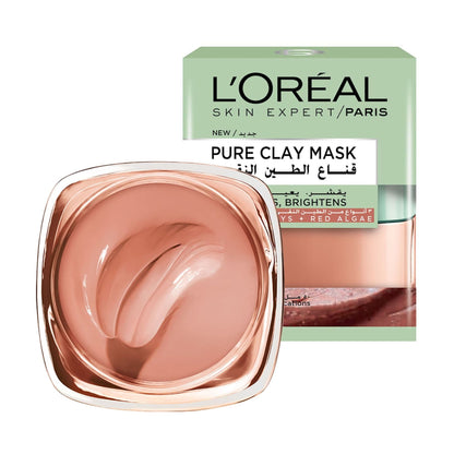Pure Clay Red Face Mask Red Algae 50ml
