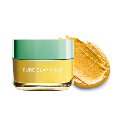 Pure Clay Yellow Face Mask Yuzu Lemon 50ml