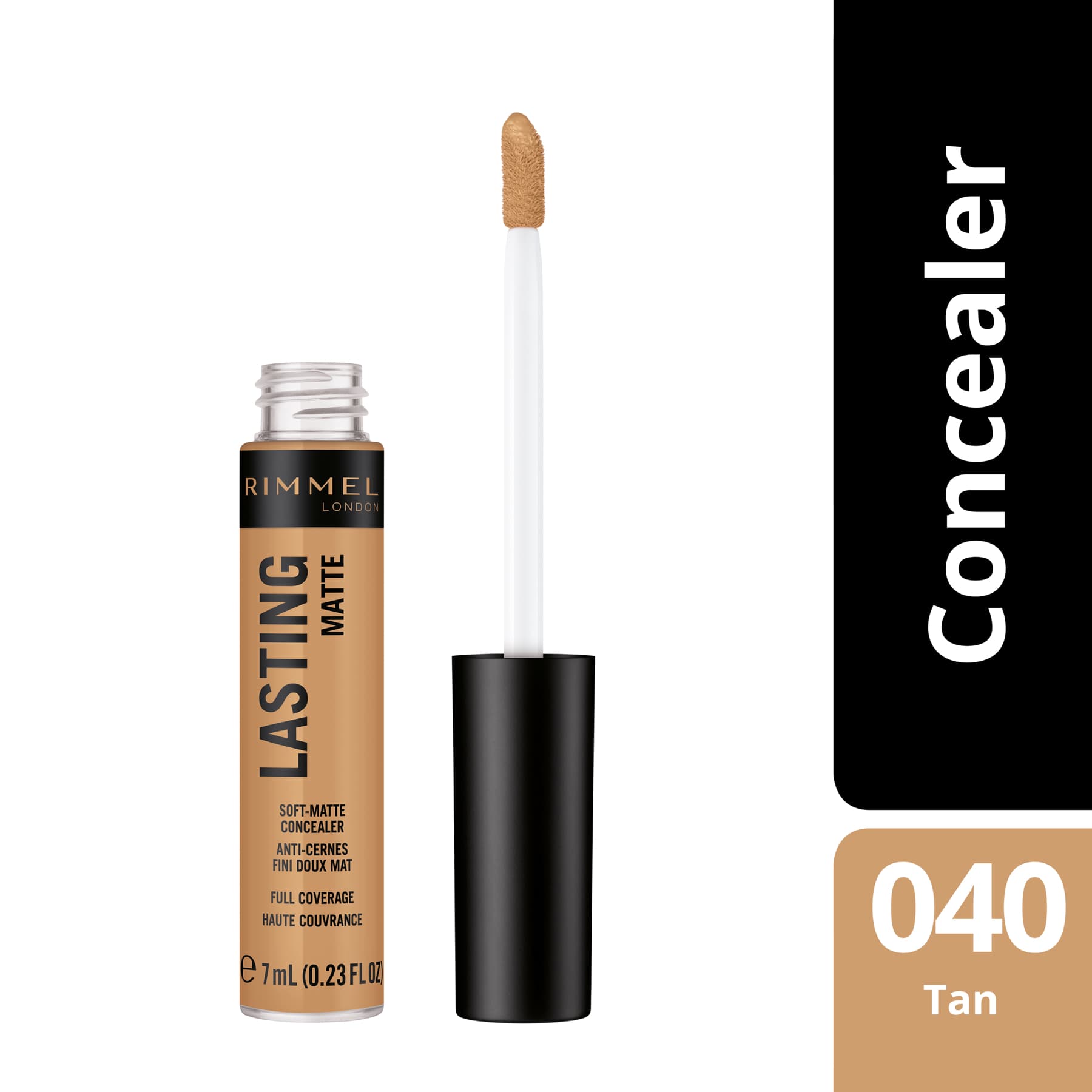 Lasting Matte Full Coverage Concealer 7ml 040 Tan