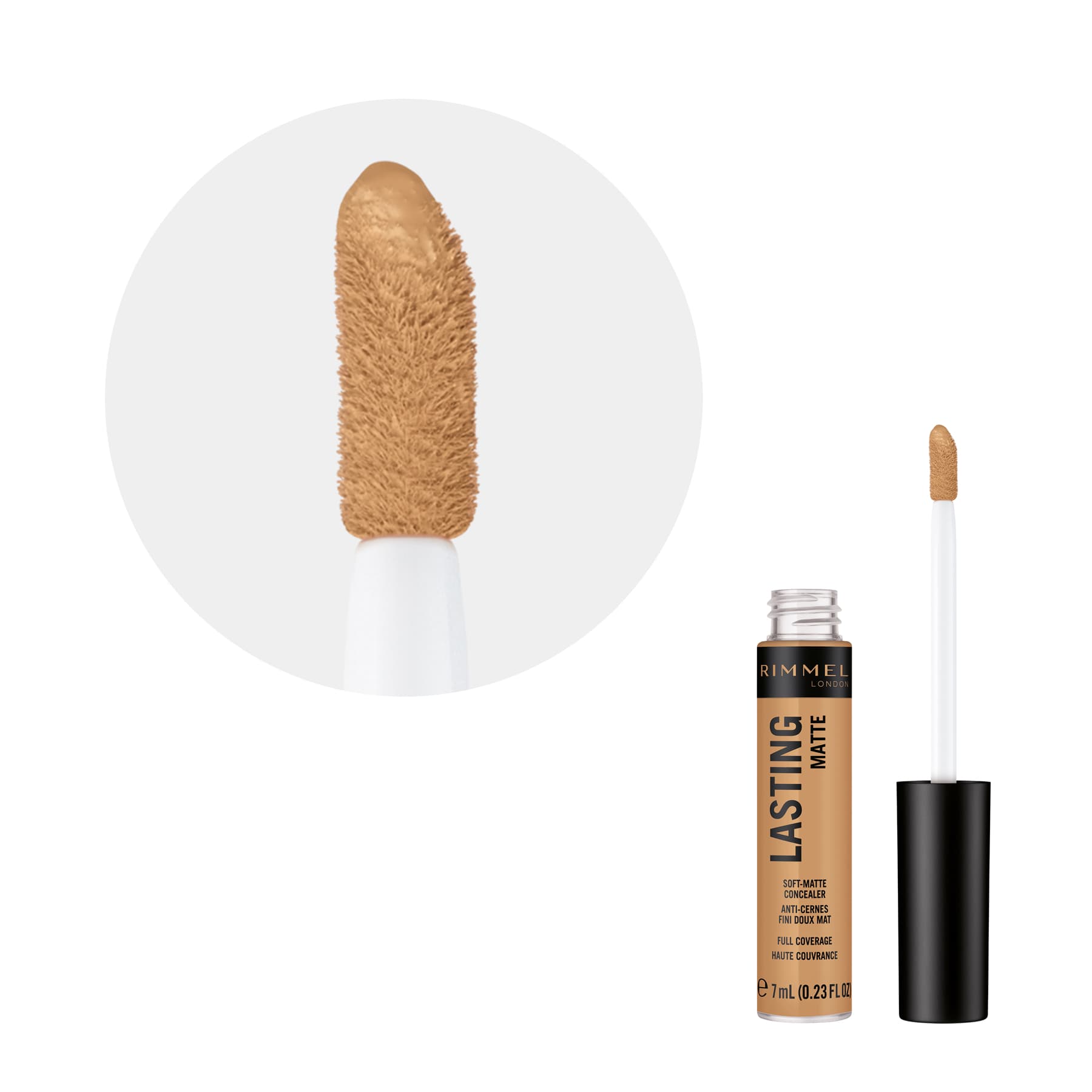 Lasting Matte Full Coverage Concealer 7ml 040 Tan