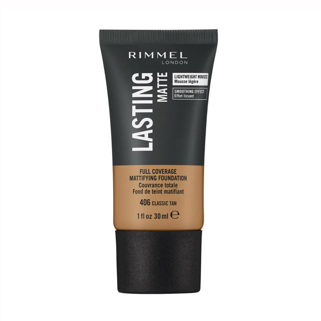 Lasting Matte Finish Foundation 30ml 406 Classic Tan