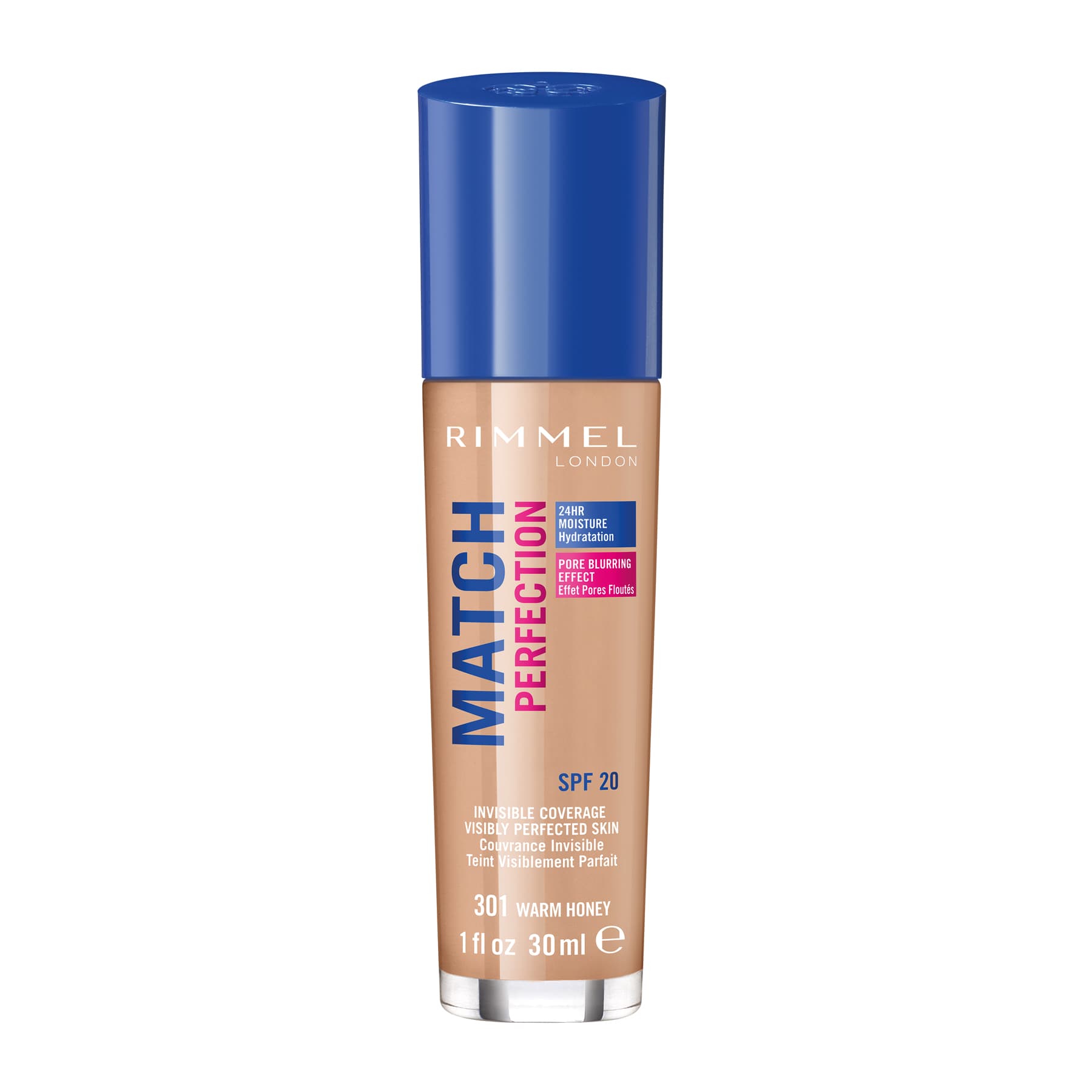 Match Perfection Natural Finish Foundation 30ml 301 Warm Honey|30ml