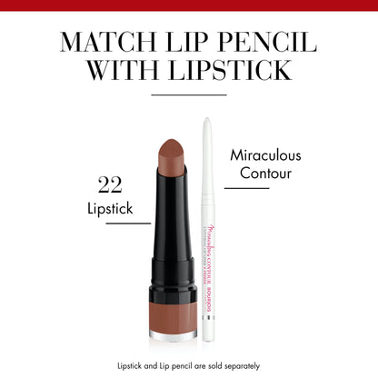 Bourjois Rouge Velvet The Lipstick Matte 2.4g