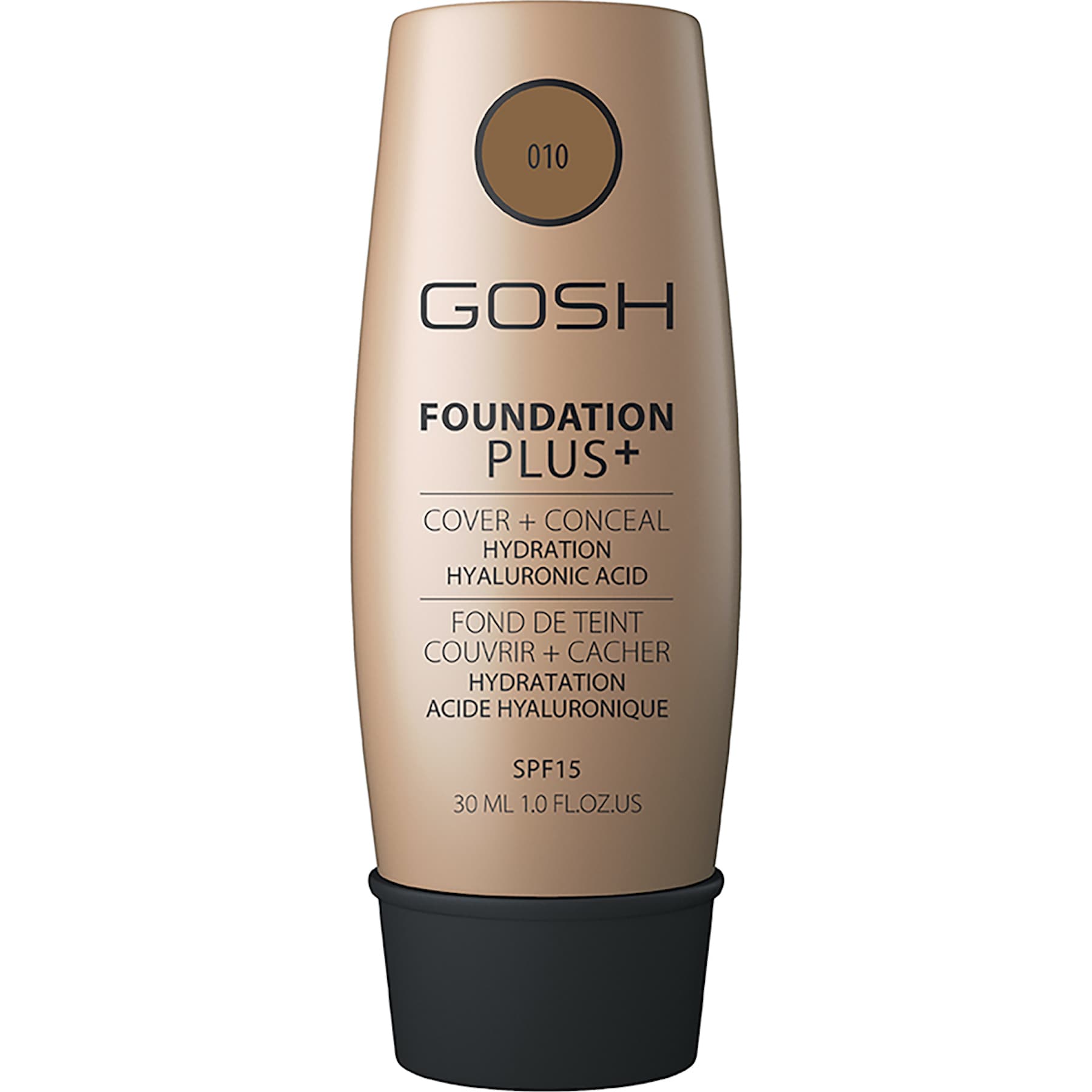 Cover + Conceal Foundation Plus+ Natural Finish 30ml 010 Tan|30ml