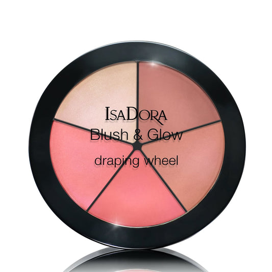 Blush & Glow Draping Wheel Palette 18g 55 Peachy Rose Pop|18g