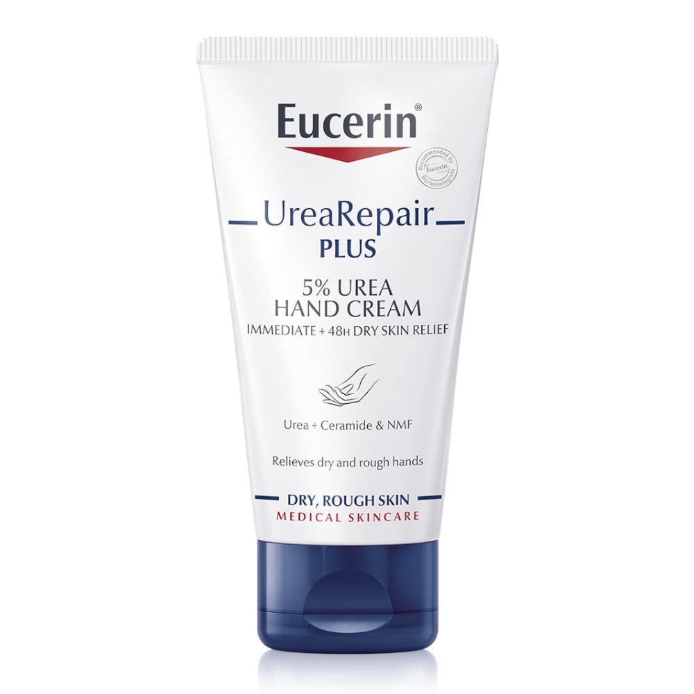Eucerin Urearepair 5% Urea Hand Cream With Ceramides, 75ml