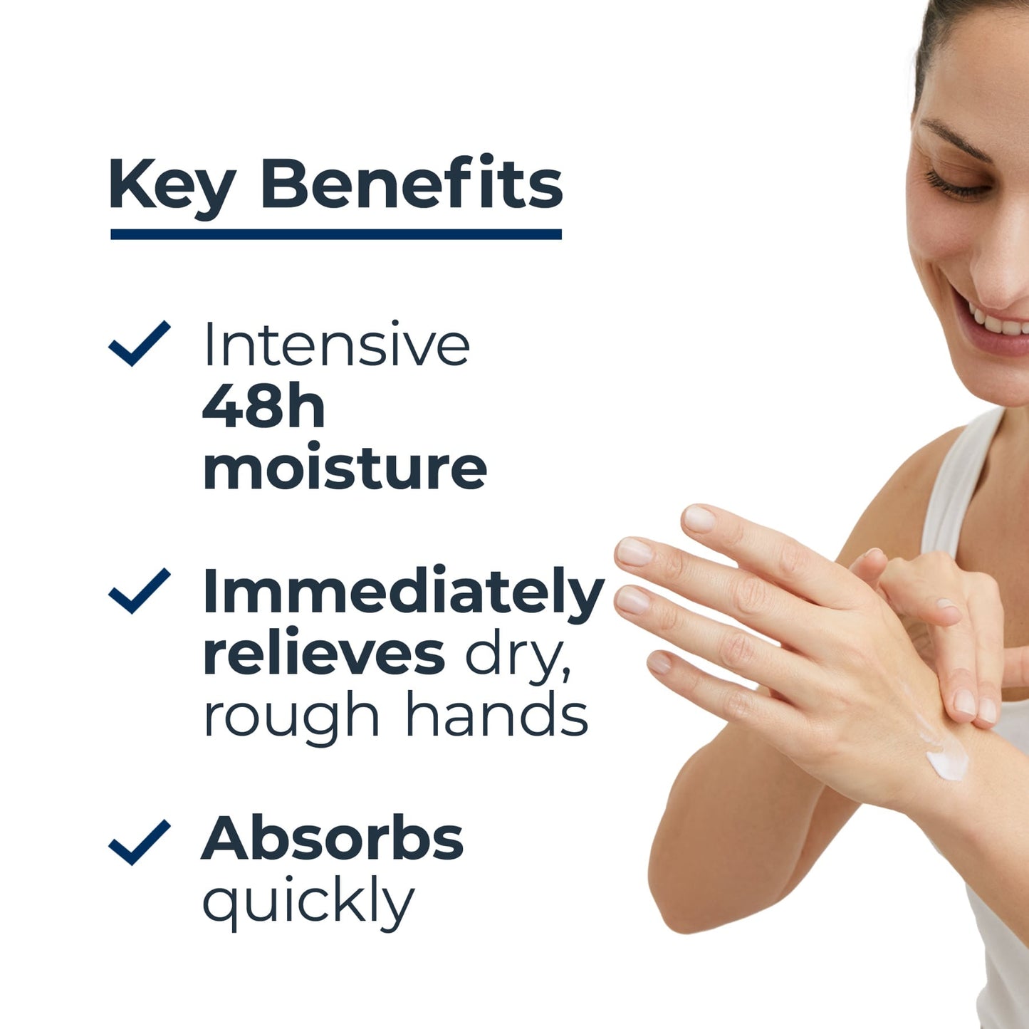 Eucerin Urearepair 5% Urea Hand Cream With Ceramides, 75ml