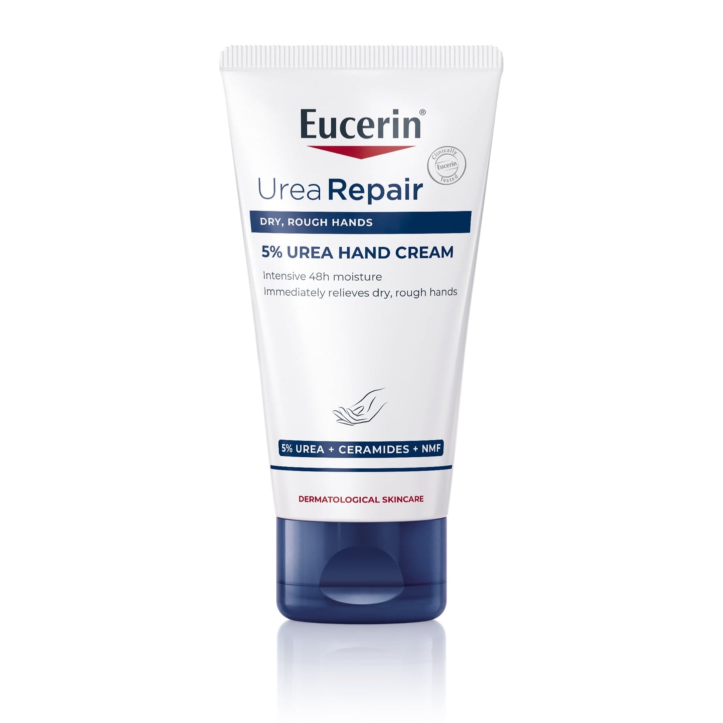 Eucerin Urearepair 5% Urea Hand Cream With Ceramides, 75ml