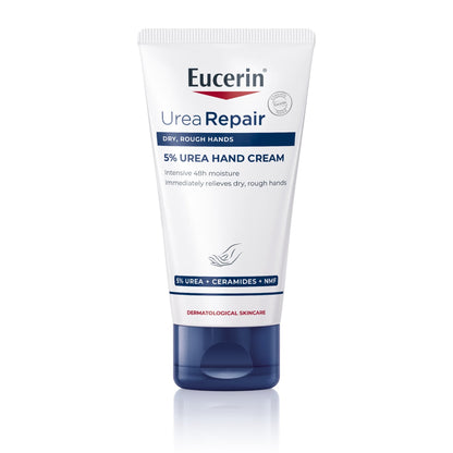 Eucerin Urearepair 5% Urea Hand Cream With Ceramides, 75ml