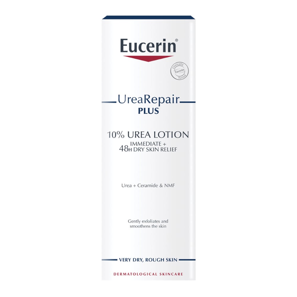 Eucerin Urearepair لوشن الجسم الملطف المرطب بـ 5% يوريا، 250 مل