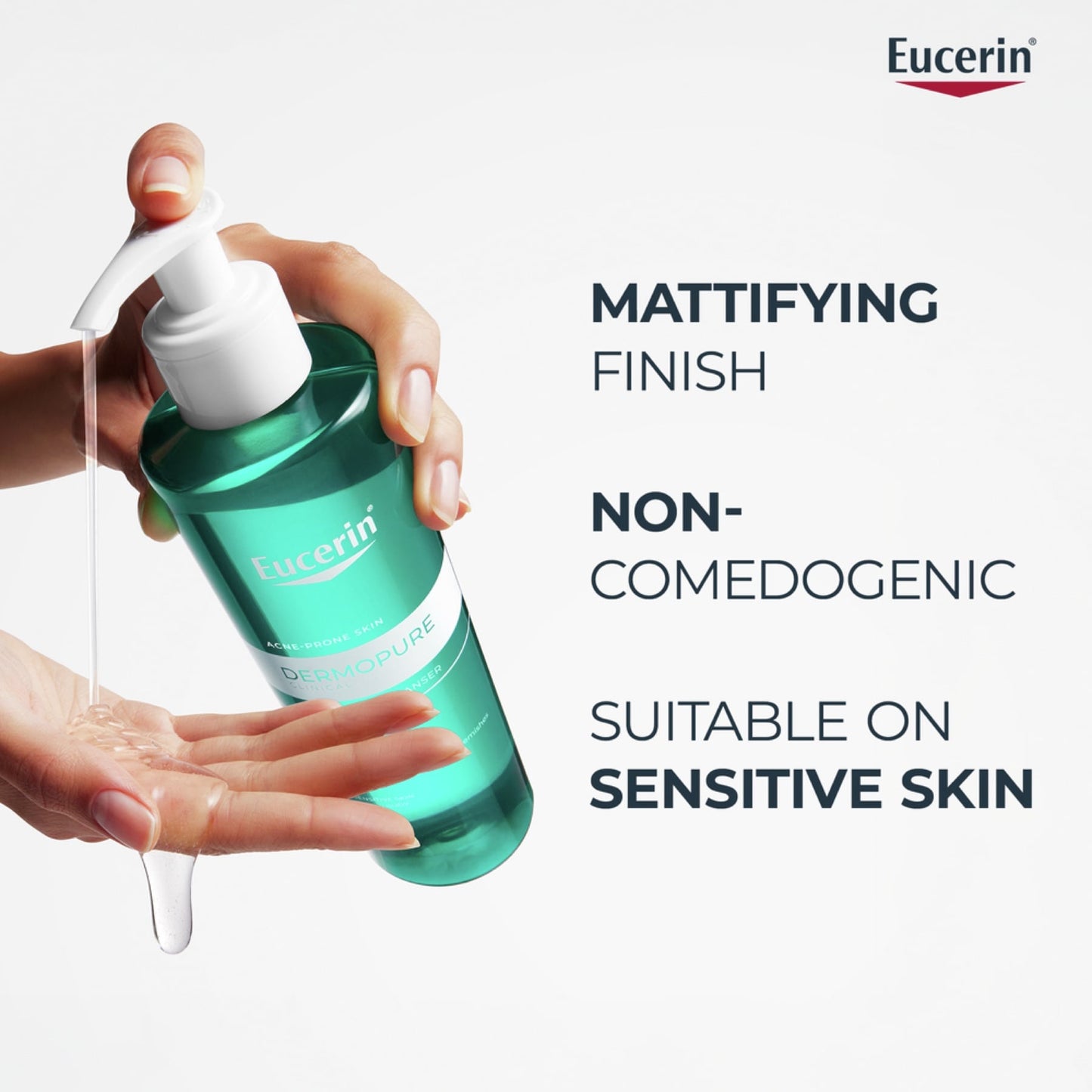 Eucerin Dermopure Clinical Mat Fluid Cream for Blemishes & Acne-prone Skin, 40ml