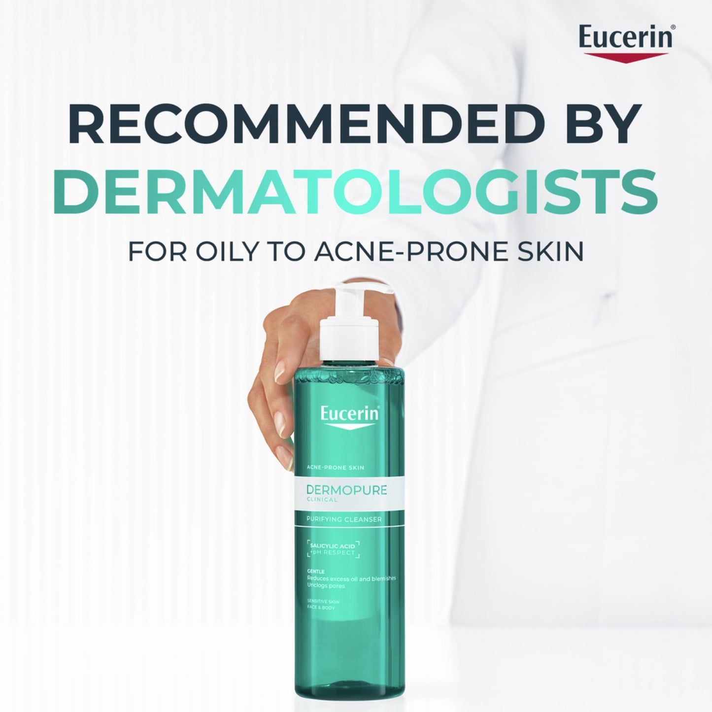 Eucerin Dermopure Clinical Mat Fluid Cream for Blemishes & Acne-prone Skin, 40ml