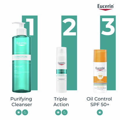 Eucerin Dermopure Clinical Mat Fluid Cream for Blemishes & Acne-prone Skin, 40ml