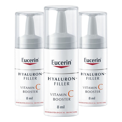 Eucerin Hyaluron Filler Anti-Aging Face Serum Vitamin C Booster 3 x 8ml