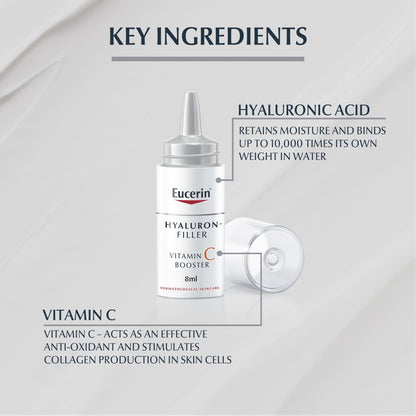 Eucerin Hyaluron Filler Anti-Aging Face Serum Vitamin C Booster 3 x 8ml