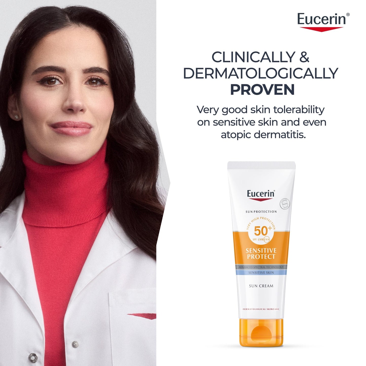 Eucerin Urea Repair Body Wash Shower Gel Gentle Cleanser, 400ml