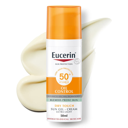 Eucerin Sensitive Protect Sunscreen Face Cream Spf50+, 50ml