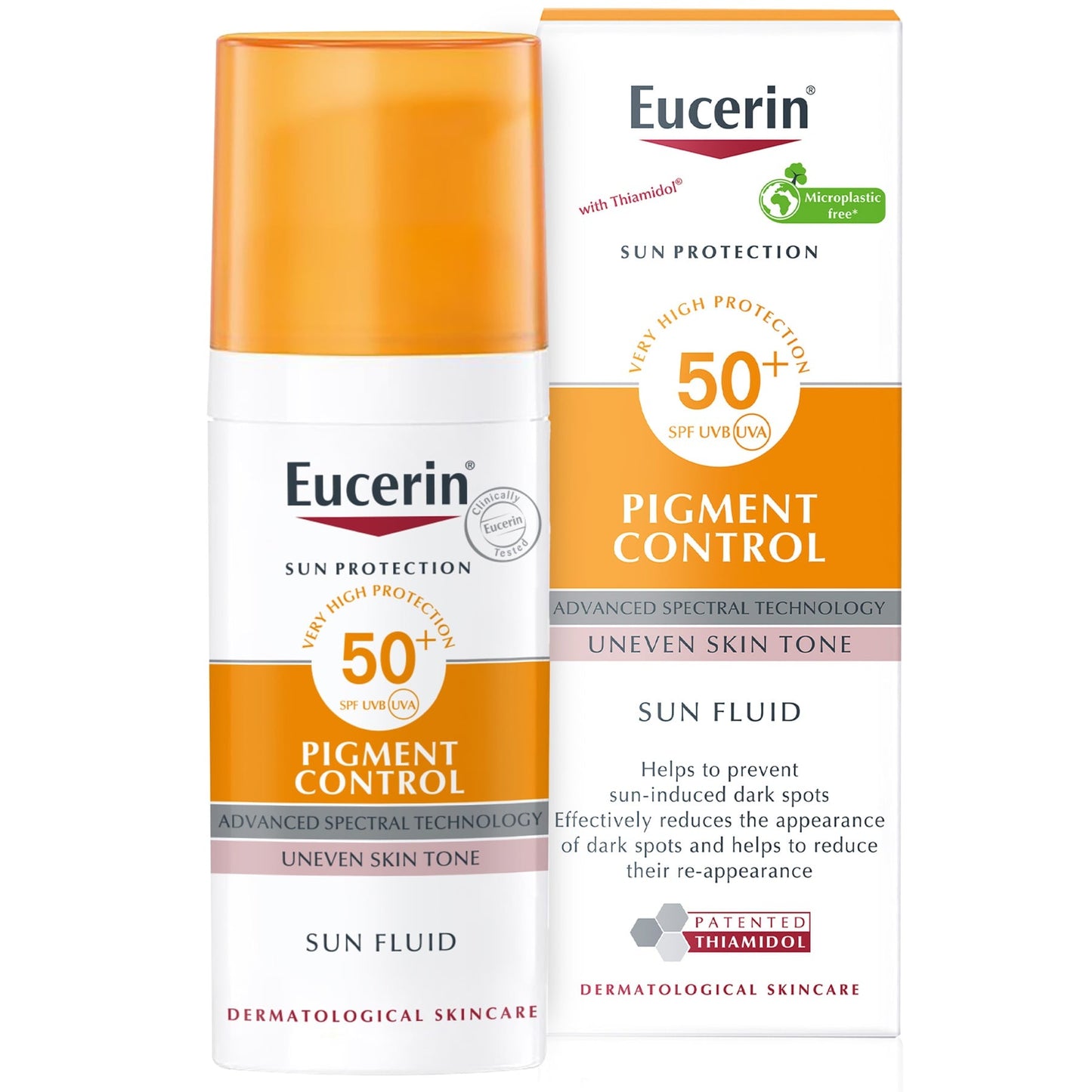 Eucerin Photoaging Control سائل للوجه واقي شمسي مضاد للشيخوخة بمعامل حماية SPF50+، سعة 50 مل