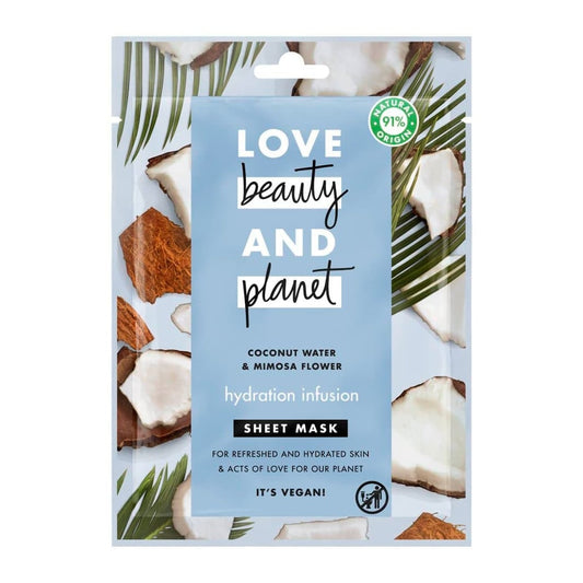 Hydration Infusion Sheet Mask Coconut Water & Mimosa Flower 1pc 21ml