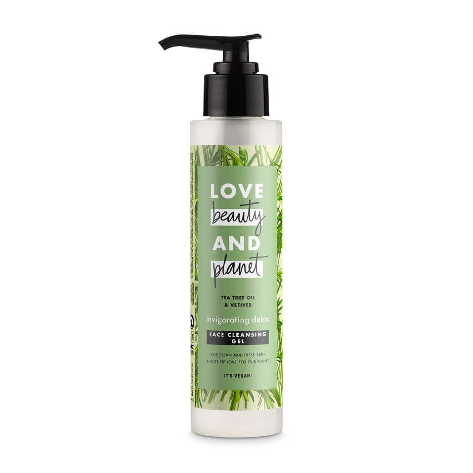 Invigorating Detox Face Cleansing Gel Tea Tree Oil & Vetiver 125ml 125ml