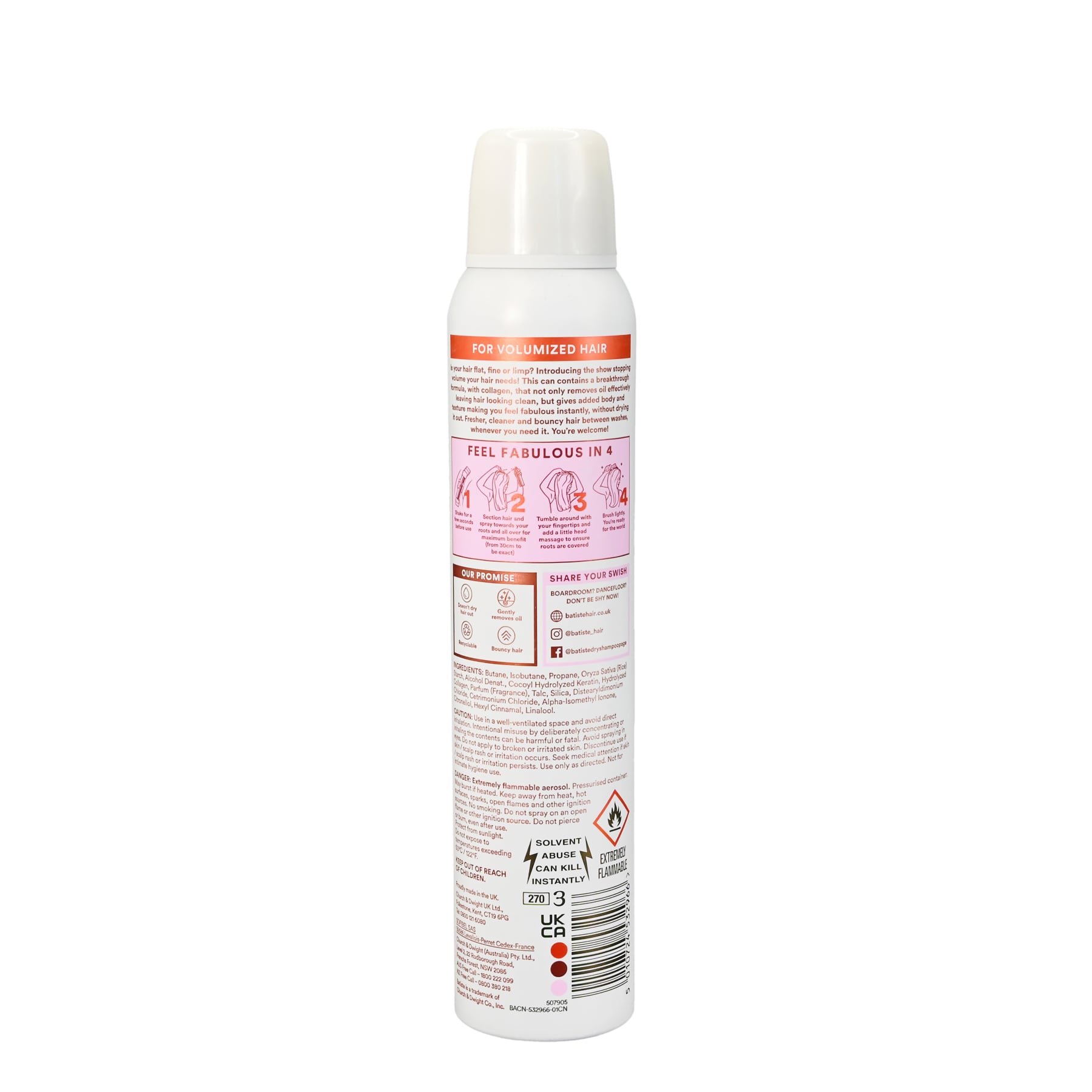 Volume Dry Shampoo 200ml