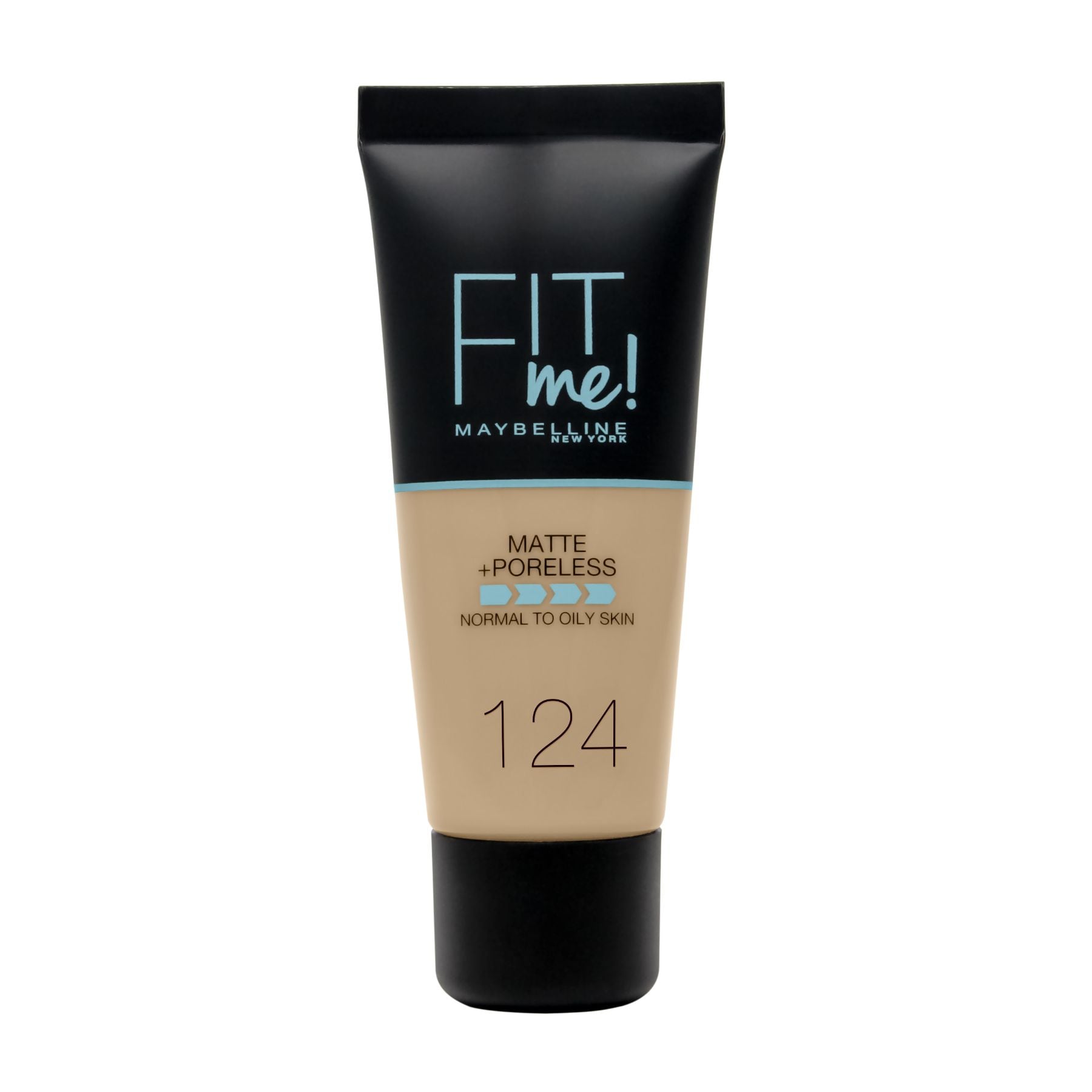 Fit Me Matte + Poreless Foundation Matte Finish 30ml 124 Soft Sand|30ml
