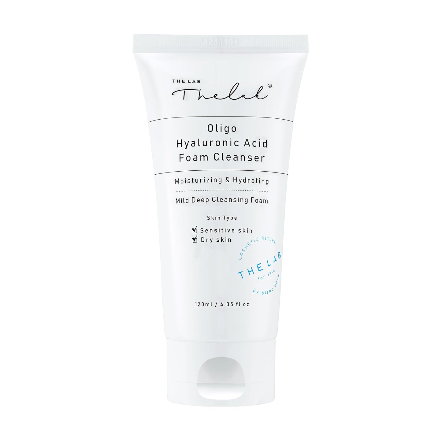 Oligo Hyaluronic Acid Moisturising Foam Cleanser 120ml 120ml