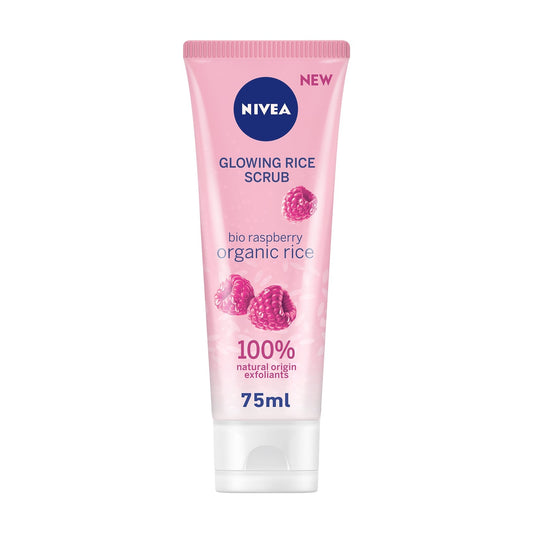 Glowing Rice Face Scrub Bio Raspberry 75ml