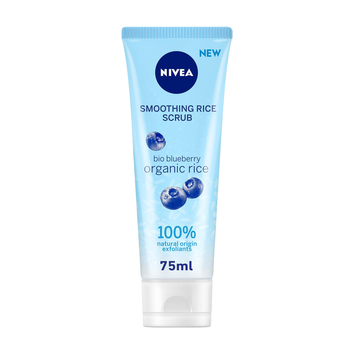 Smoothing Rice Face Scrub Bio Blueberry 75ml