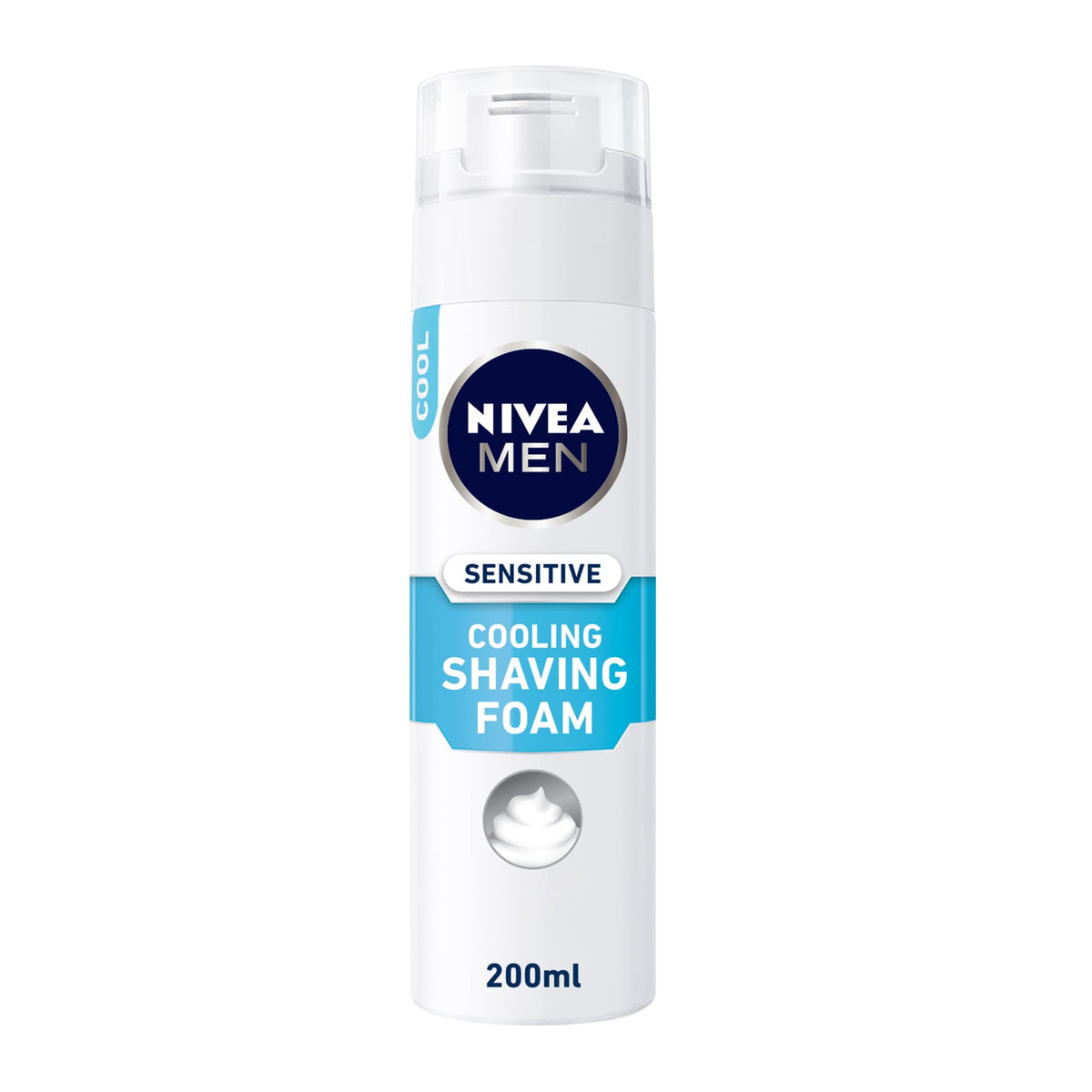 Nivea Men Sensitive Shaving Foam Cooling 200ml